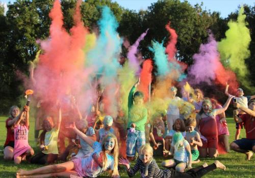 Club Enfants fête au camping de Meerwijck