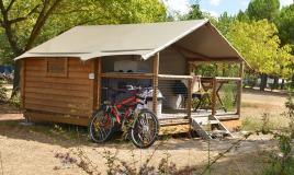 Mobil home du camping Mimizan Plage